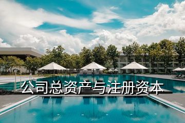 公司總資產(chǎn)與注冊(cè)資本