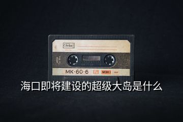 ?？诩磳⒔ㄔO(shè)的超級大島是什么