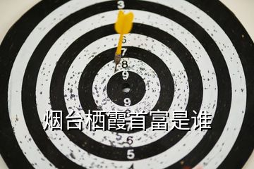 煙臺(tái)棲霞首富是誰