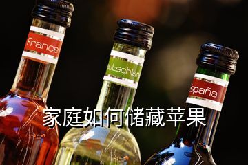 家庭如何儲(chǔ)藏蘋果