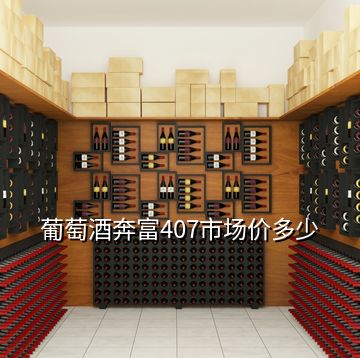 葡萄酒奔富407市場價(jià)多少