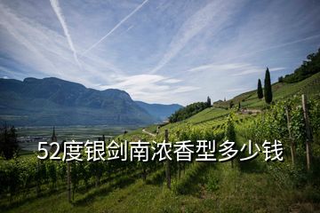 52度銀劍南濃香型多少錢(qián)