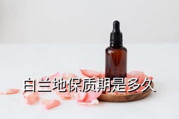 白蘭地保質期是多久
