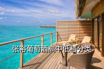 張裕葡萄酒高中低檔分類