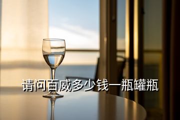 請問百威多少錢一瓶罐瓶