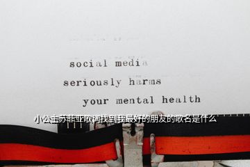 小公主蘇菲亞歌詞找到我最好的朋友的歌名是什么