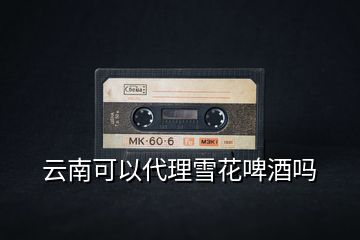 云南可以代理雪花啤酒嗎