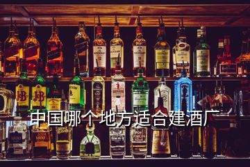 中國哪個(gè)地方適合建酒廠