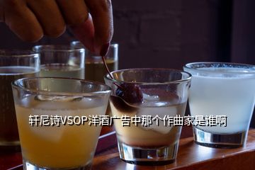 軒尼詩(shī)VSOP洋酒廣告中那個(gè)作曲家是誰啊