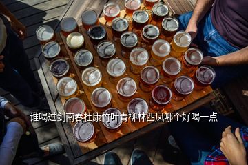 誰喝過劍南春杜康竹葉青柳林西鳳哪個好喝一點(diǎn)