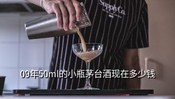 09年50ml的小瓶茅臺(tái)酒現(xiàn)在多少錢