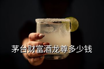 茅臺財富酒龍尊多少錢