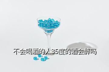 不會(huì)喝酒的人35度的酒會(huì)醉嗎