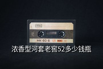 濃香型河套老窖52多少錢(qián)瓶