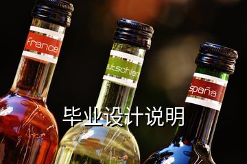 畢業(yè)設(shè)計(jì)說(shuō)明
