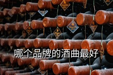 哪個品牌的酒曲最好