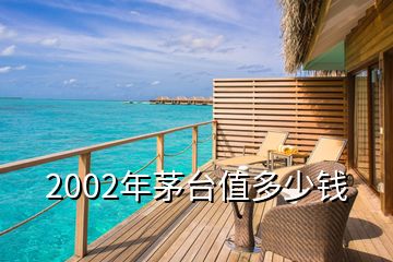 2002年茅臺(tái)值多少錢