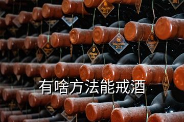 有啥方法能戒酒