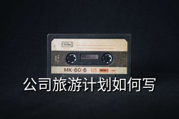 公司旅游計(jì)劃如何寫(xiě)