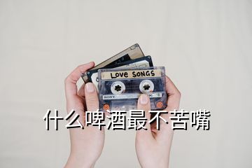 什么啤酒最不苦嘴