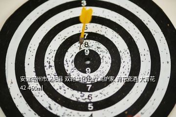 安徽亳州市渦陽(yáng)縣 雙輪集團(tuán)出的 高爐家 青花瓷酒 大青花 42 460ml