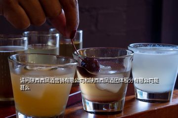 請(qǐng)問陜西西鳳酒營(yíng)銷有限公司和陜西西鳳酒團(tuán)體股分有限公司是甚么