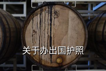 關(guān)于辦出國護照