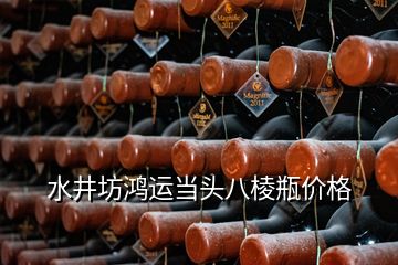 水井坊鴻運當(dāng)頭八棱瓶價格