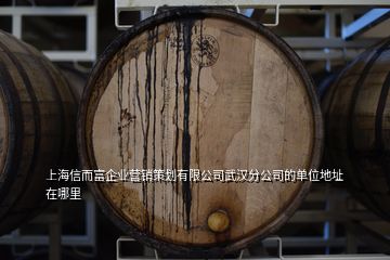 上海信而富企業(yè)營(yíng)銷策劃有限公司武漢分公司的單位地址在哪里