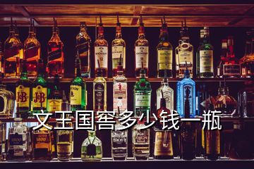 文王國窖多少錢一瓶