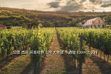 52度 西鳳 鳳香經(jīng)典 10年大師級(jí) 小酒版 100ml怎么樣