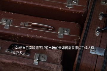 小妹想自己賣(mài)啤酒不知道市場(chǎng)前景如何需要哪些手續(xù)大概需要多