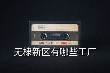 無棣新區(qū)有哪些工廠