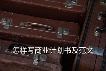 怎樣寫(xiě)商業(yè)計(jì)劃書(shū)及范文