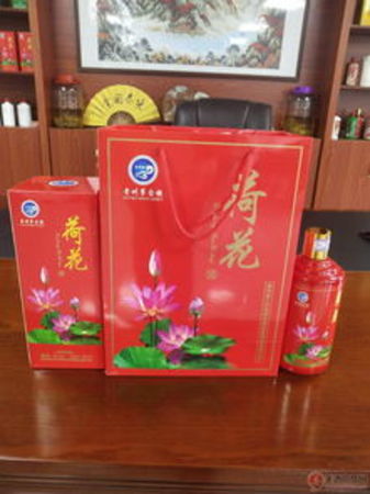貴州荷花酒紅瓶價(jià)格表(貴州荷花酒多少錢一瓶)